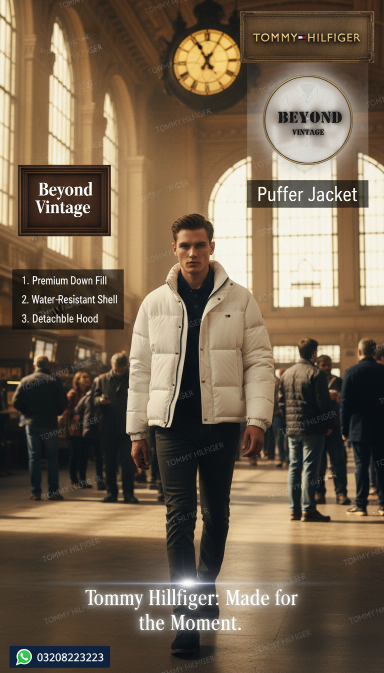 Tommy Hilfiger Essential Puffer Jacket – Pre-loved Original