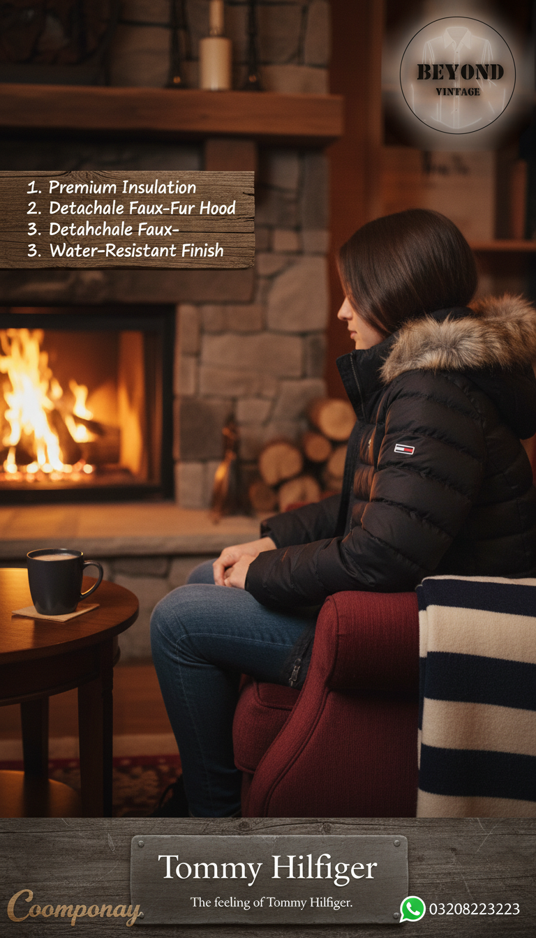 Tommy Hilfiger Essential Puffer Jacket – Pre-loved Original