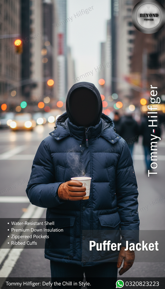 Tommy Hilfiger Classic Puffer Jacket - Pre-loved (Original)